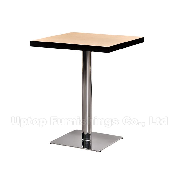 Widely Used Laminate Dining Fast Food Cafeteria Table (SP-RT458)