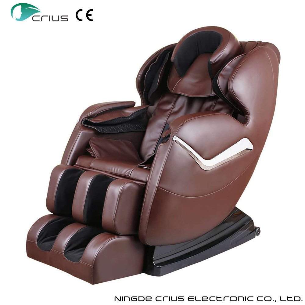 L Shape Track Music Whole Body Airbag Massage Chair