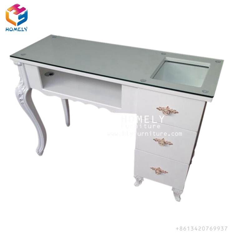 Modern Manicure Table with Dust Collector Manicure Table with Nailfan