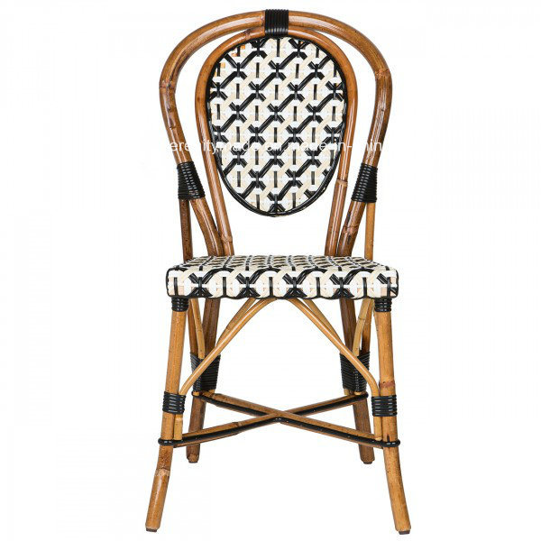 Stacking Outdoor French Bistro Rattan Chairs for Pubs/Cafe