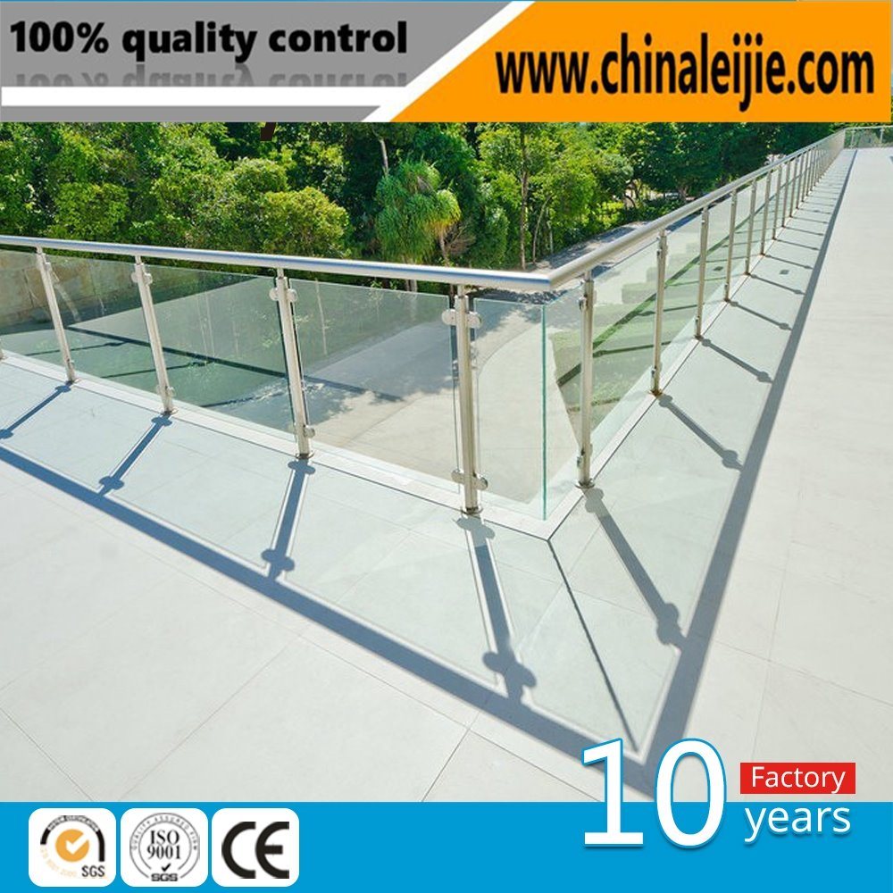 High Quality Stainless Steel Glass Handrail/Glass Staircase/Glass Decoration/Glass Pillar