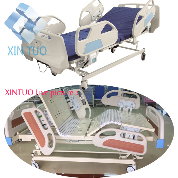 ICU Electrical Hospital Bed / CPR Function 5 Functions Electrical ICU