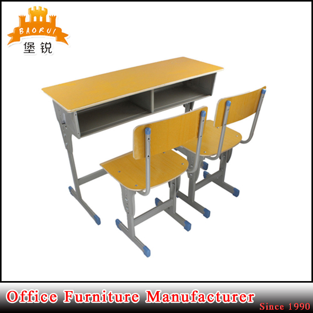 Primary School Metal Furniture Student Desk and Chair