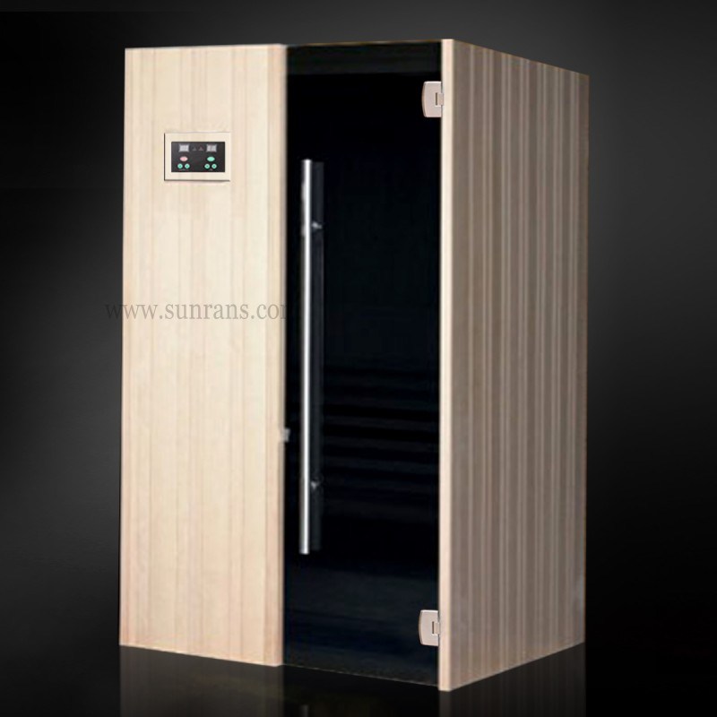 Modern Deluxe Indoor Corner Far Infrared Sauna Cabinet (SR8M6003)