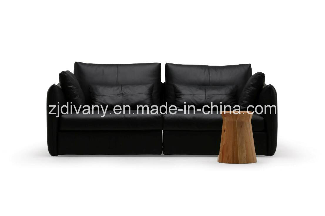 Home Sofa Furniture 2 Seats Leather Sofa D-74D (R) +D (L)