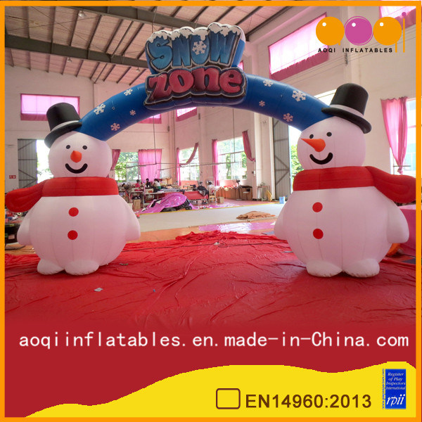 Christmas Decoration Snowman Arch for Celebration (AQ53149)
