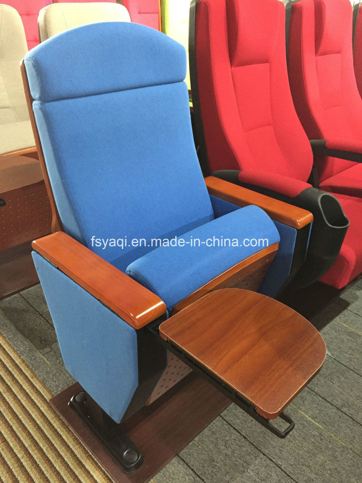 2018 New Design Factory Price Folding Conference Connecting Church Chair Upholstered Chair for Church (YA-01F)