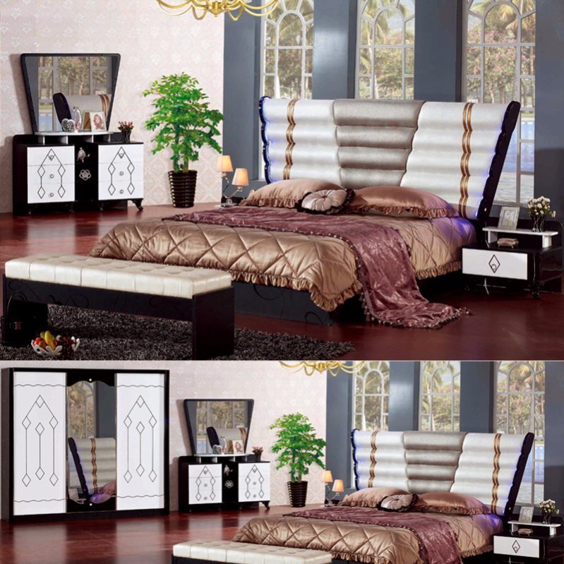 Classical Bed for Bedroom Furniture Set (3362)