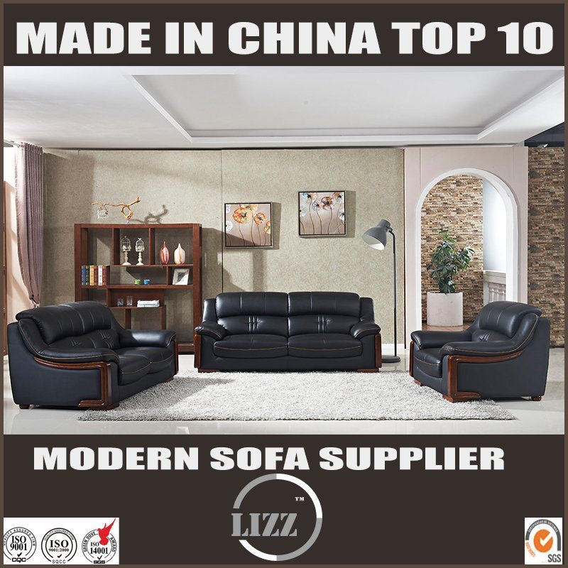 Lizz Furniture Sofa Casual Round Leather Sofa