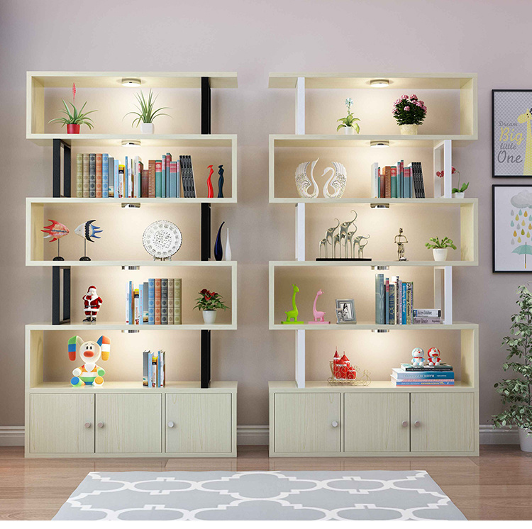 Qcy Factory Direct Sale Modern Creative Simple Acrylic Household Book Cabinet