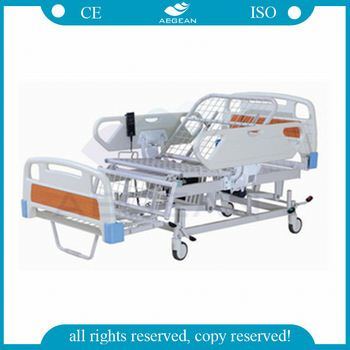 Hospital Adjustable Multi-Function Mesh Bedboard Breathable Electrical Home Care Bed