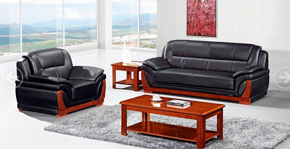 Modern Sofa Leather Sofa Office Sofa (FEC712)