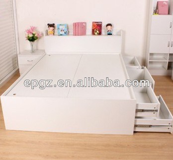Luxury Wooden Baby Bed for Children Furniture