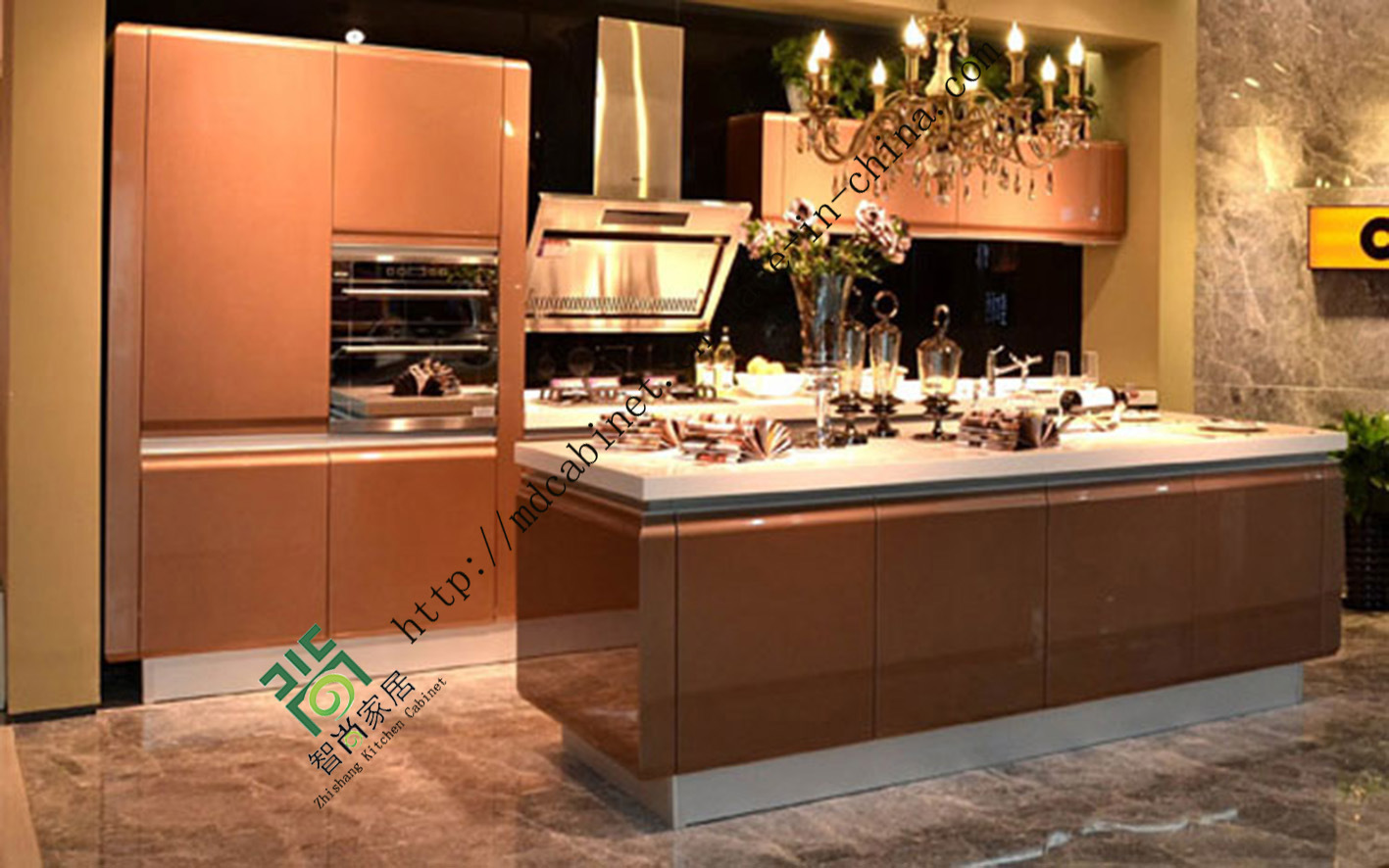 New Modern Style Lacquer Kitchen Cabinets (zs-197)