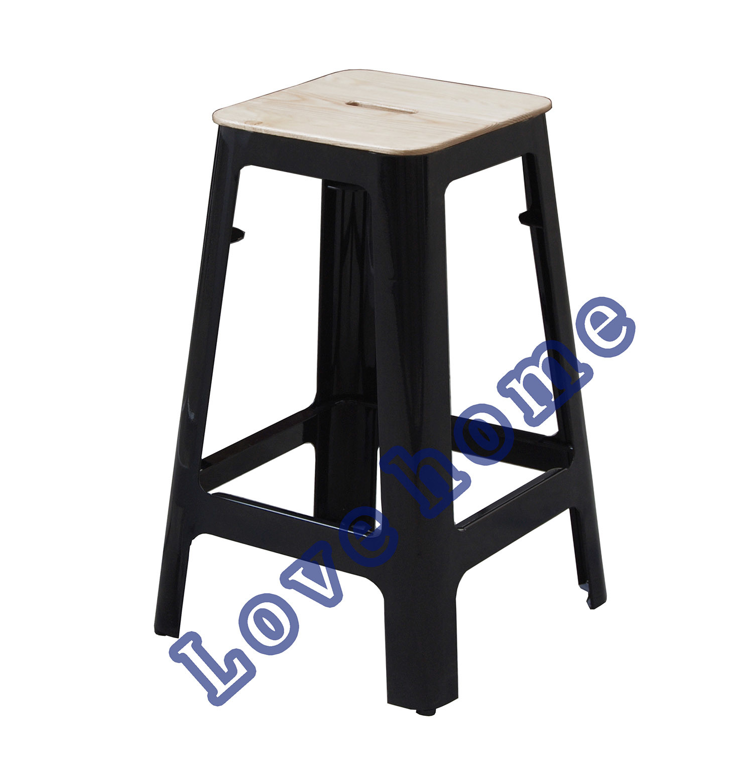 Industrial Metal Coffee Garden Furniture Counter Bar Stools Chair