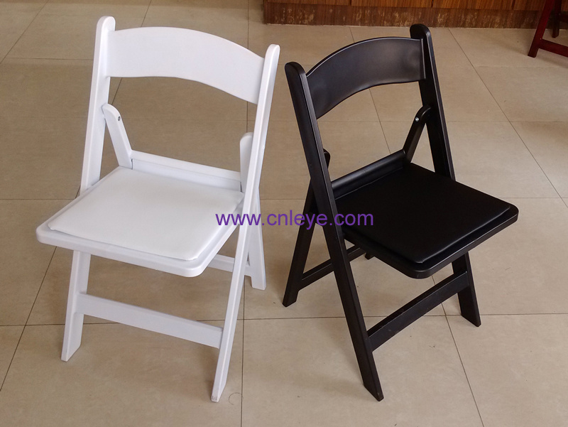 White Resin Wedding Chair (L-1)