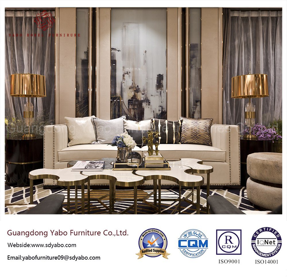 Modern Hotel Furniture for Delicate Living Room Sofa (YB-NC)