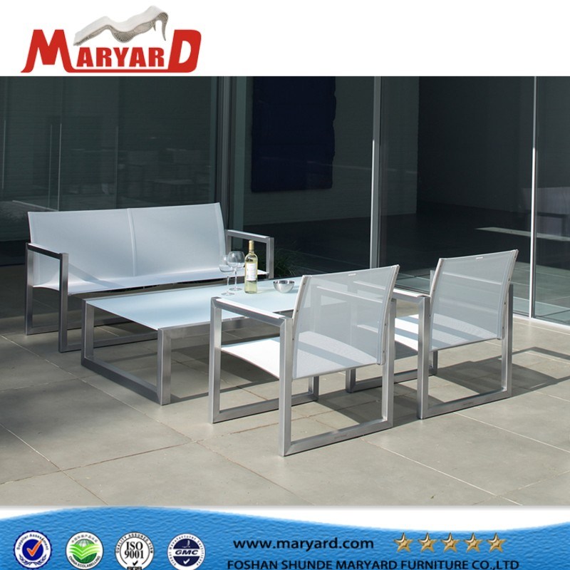 Modern Style Stainless Steel Frame Sofa Set From Shunde Foshan China Manufacture