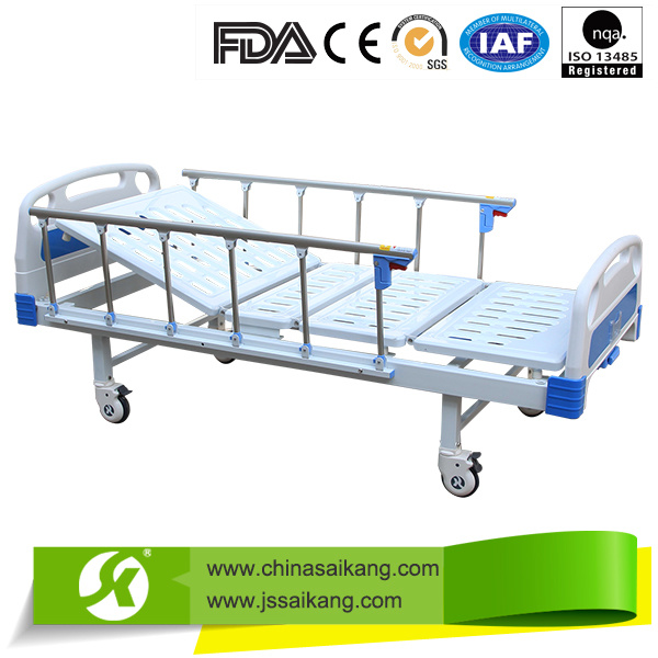 SK033 ABS Manual Hospital Bed With Backrest