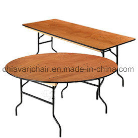 Plywood Banquet Round Folding Tables