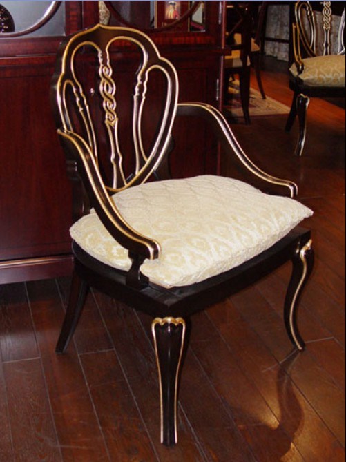 Hotel Furniture/Restaurant Furniture/Canteen Furniture/Hotel Chair/Solid Wood Frame Chair/Dining Chair (GLC-035)