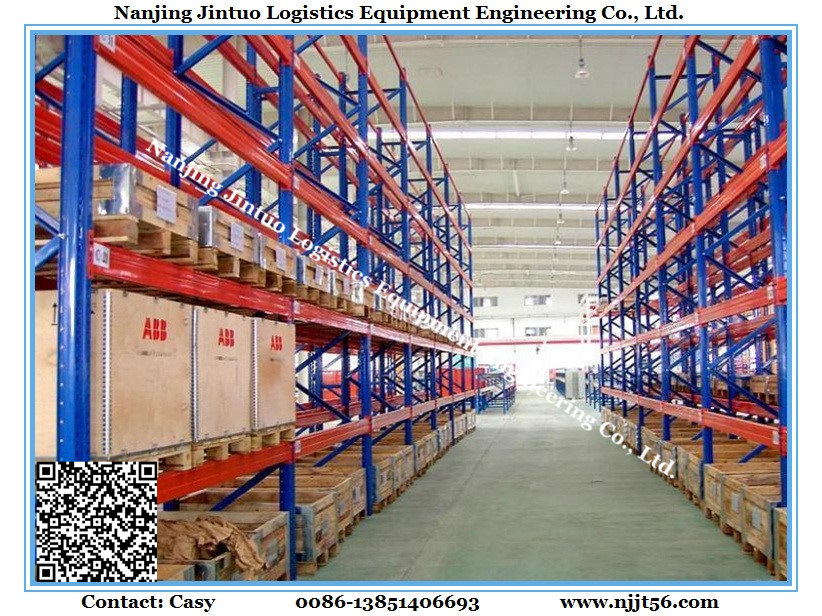 Industrial Warehouse Drive in Pallet Shelving with CE Certificate