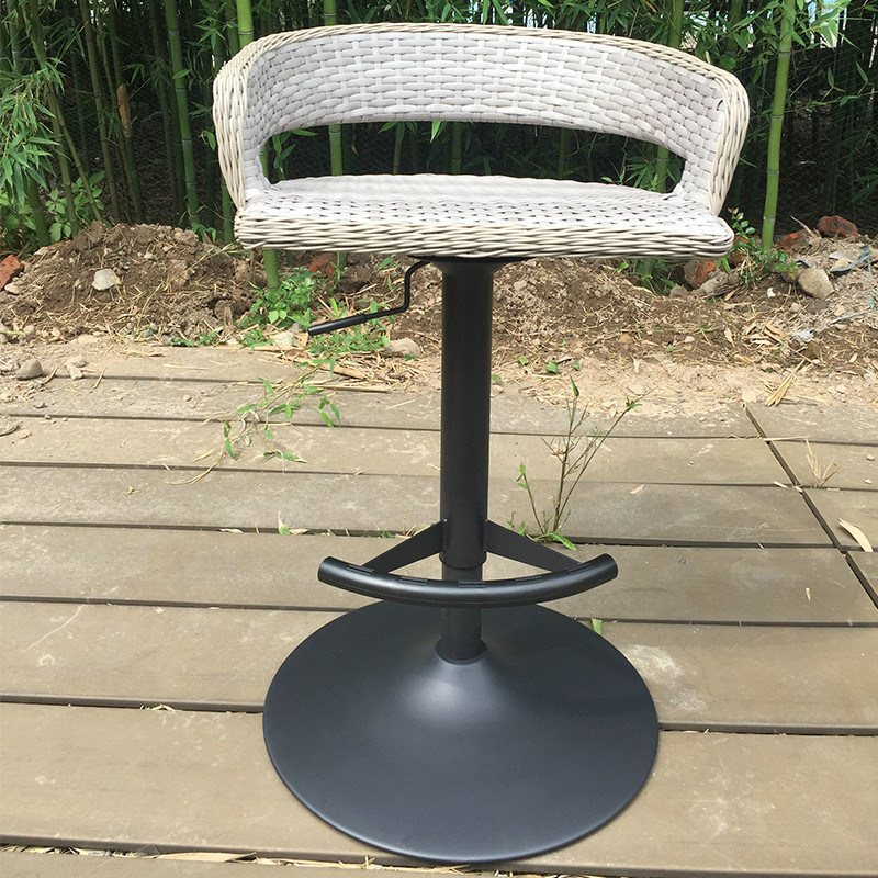 Rattan Furniture Outdoor Bar Stools for Hotel Lobby and Villa (FS-R001)