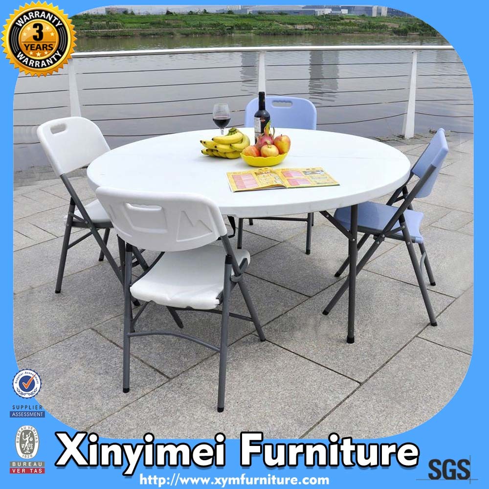 Blow Mold Furniture Plastic Folding Chair for Outdoor Used