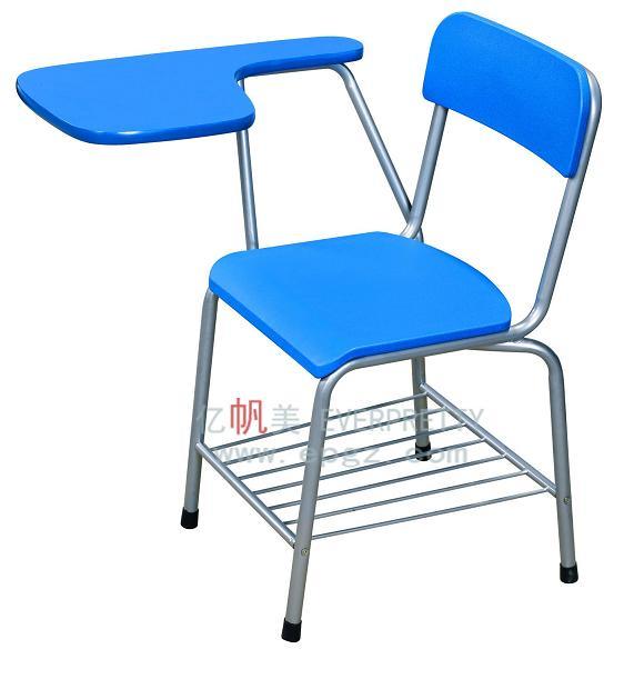Plastics Chair Manufacturers in Guangzhou, Cheap Plastic Sketching Drafting Chair with Tablet