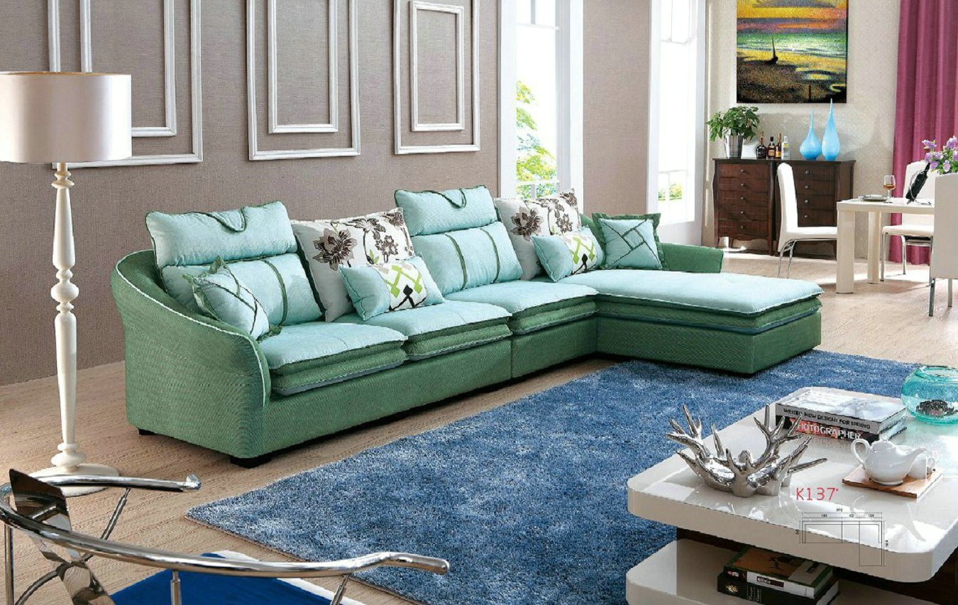 Italian Design Sectional Sofa Contemporary Fabric Sectional Sofa