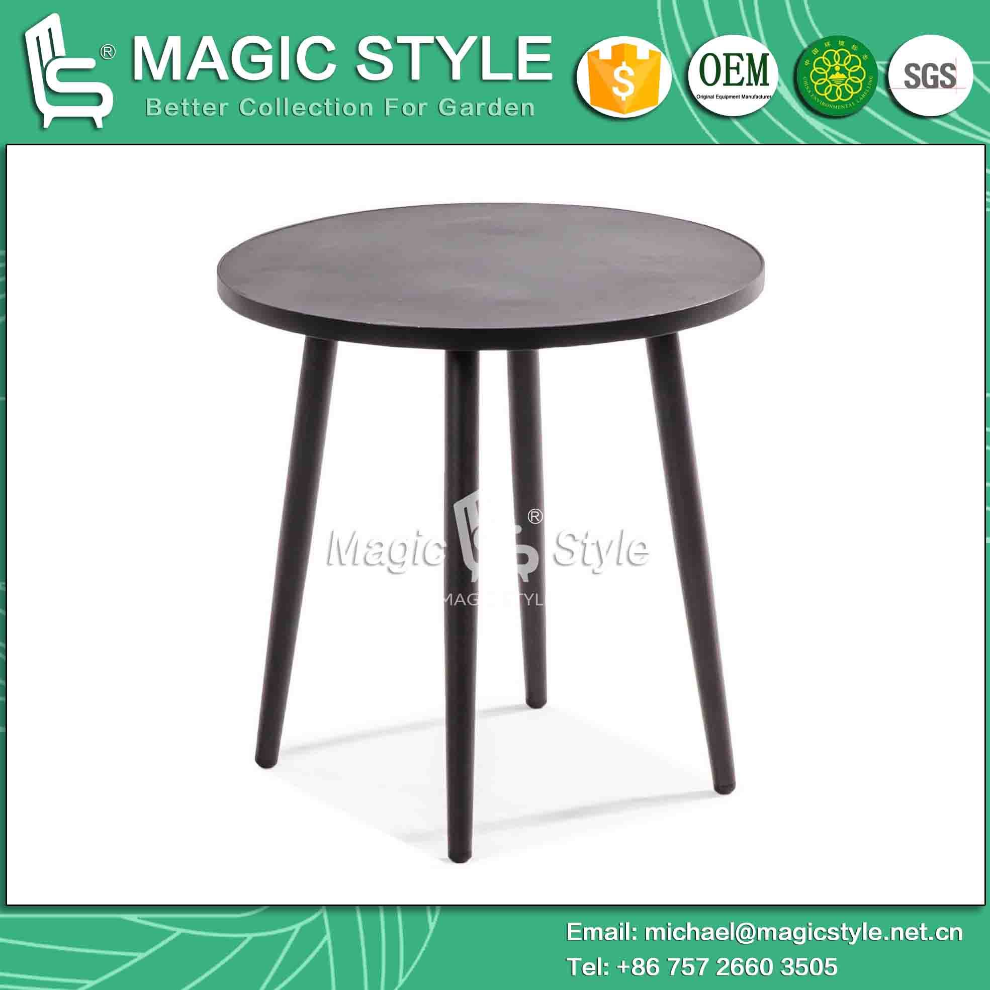 Aluminum Round Table Outdoor Round Table (Magic Style) Garden Side Table Cafe Club Table