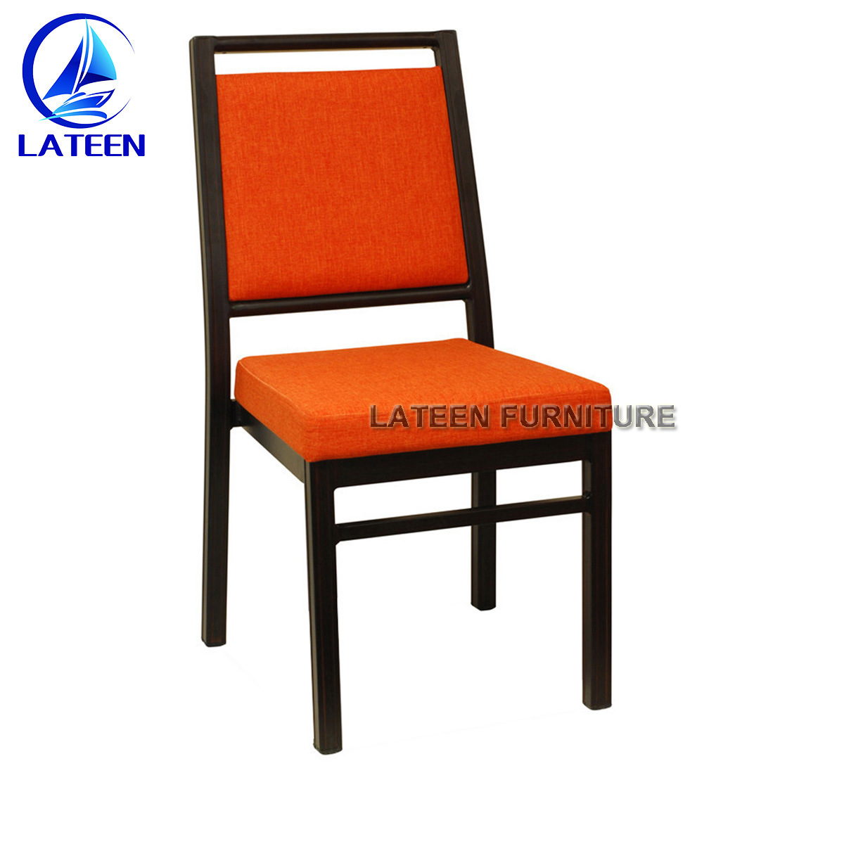 Qualified Aluminum Metal Wood Imitated Banquet Chair