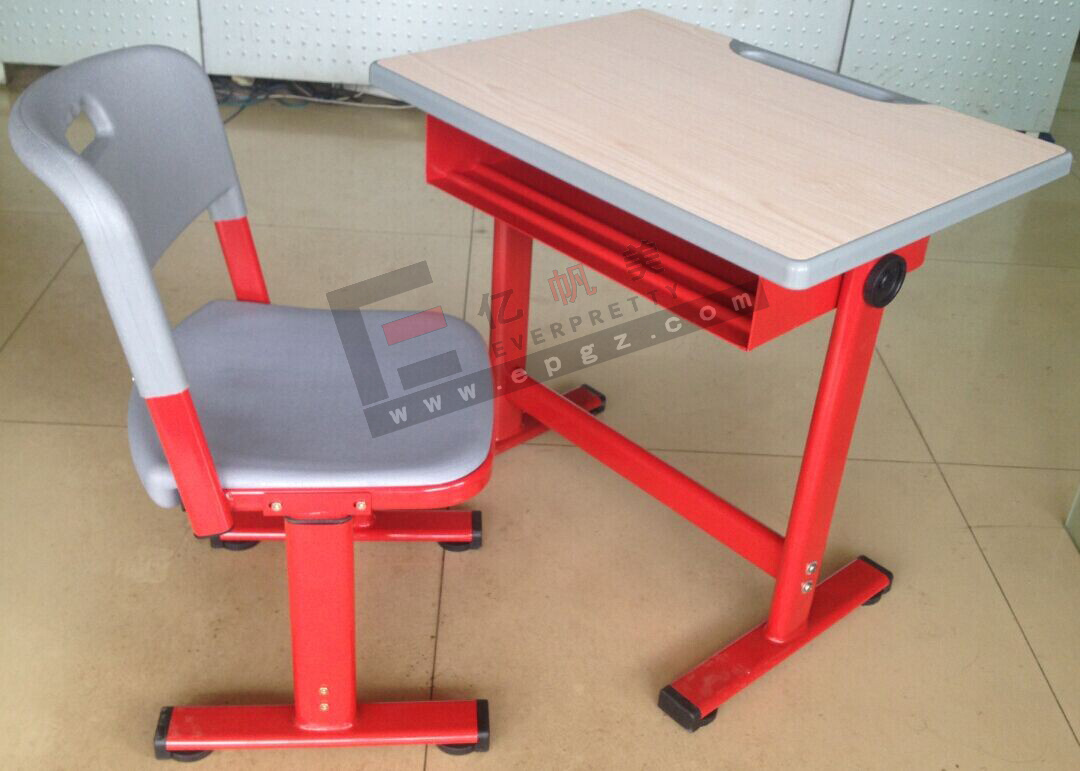 School Single Student Desk and Chair Sf-33A