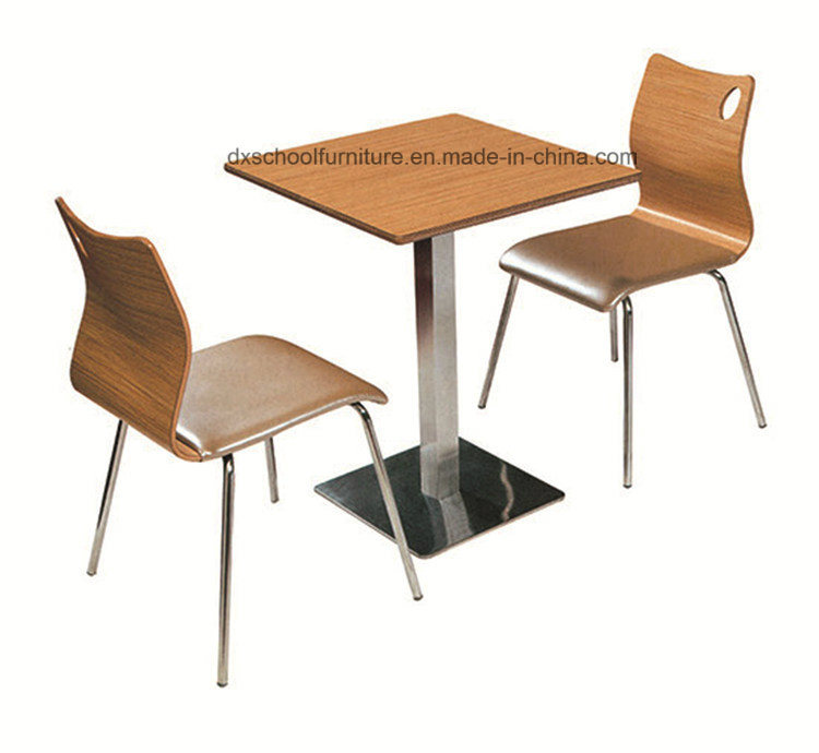Stainless Steel Fast Food Table and Chair for Restaurant