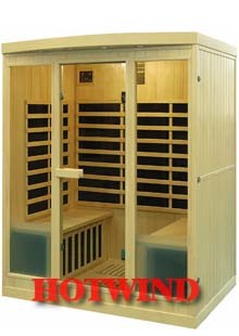 2016 Portable Far Infrared Sauna Room Wood Sauna for 4 People (SEK-I4)