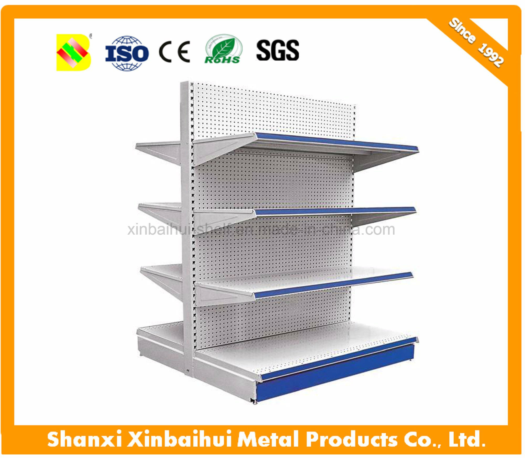 Gondola Shelving for Display Used in Convenience Store and Suppermarket