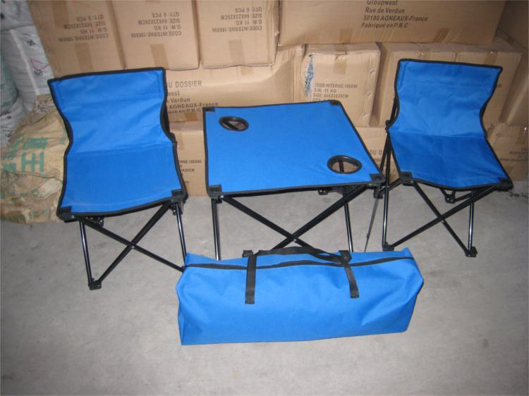 2persons Folding Camping Chair and Desk for Fishing, Beach