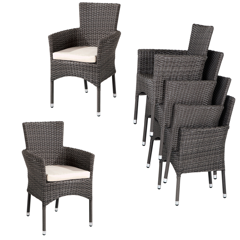 Patio Wicker Dining Sets with Four Chairs