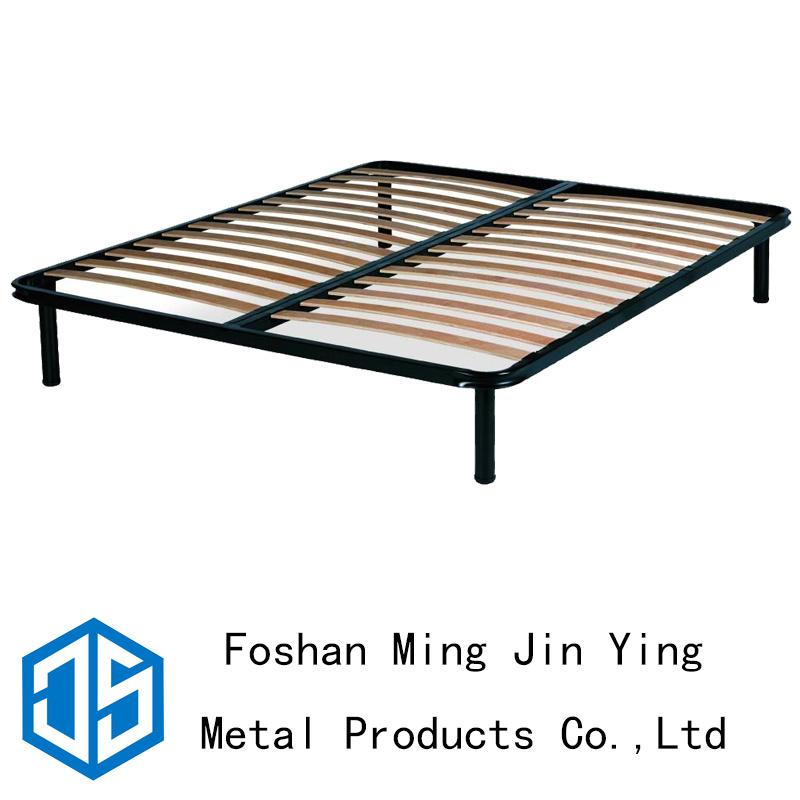 Primary Straight Wood Steel Bed Base of Bedroom Furniture (A026)