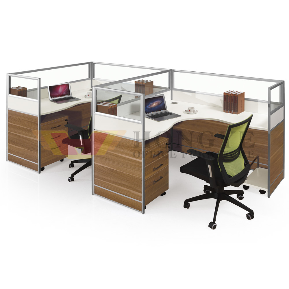 Wide Range of Different Shapes and Finishes Office Workstation Furniture (HY-P11)