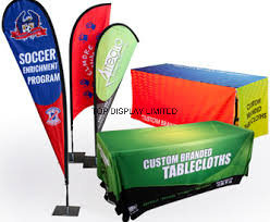 Washable Durable Full Color Advertisement 3D Tablecloth