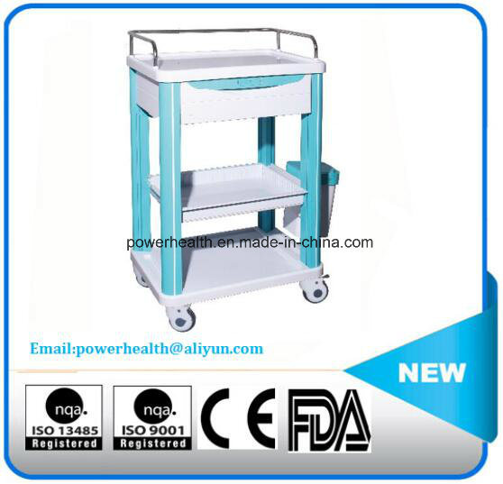 Hospital Equipment ABS Nursing Clinical Trolley
