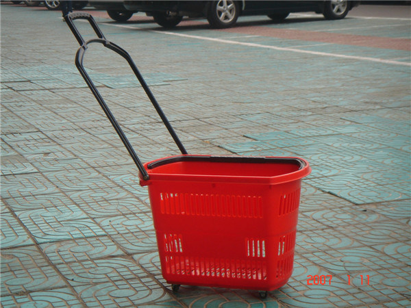 Retail Basket, Supermarket Equipment, Shopping Basket, Plastic Basket (JT-G24)