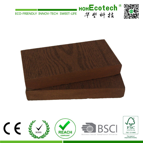 Promotional-Wood Plastic Composite Decking (Anti-UV, Water Proof) (HD140S23)