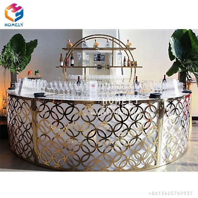 Luxury Rose Gold Painting Cheap Price Stainless Steel Dining Table