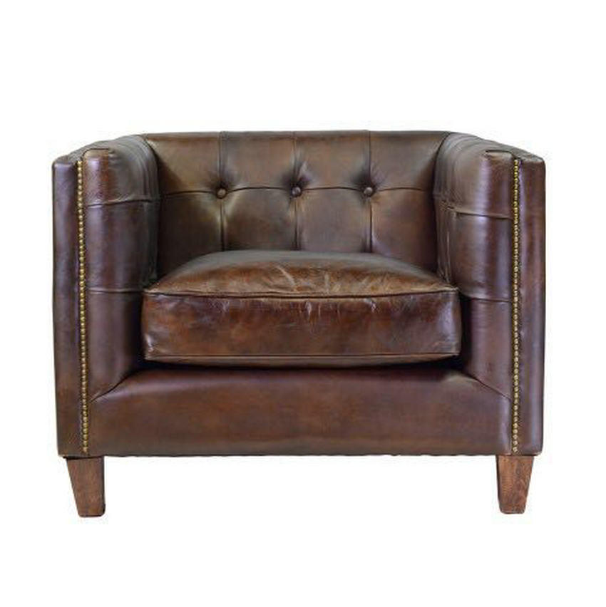 America Single Seater Leather Chair (1#)
