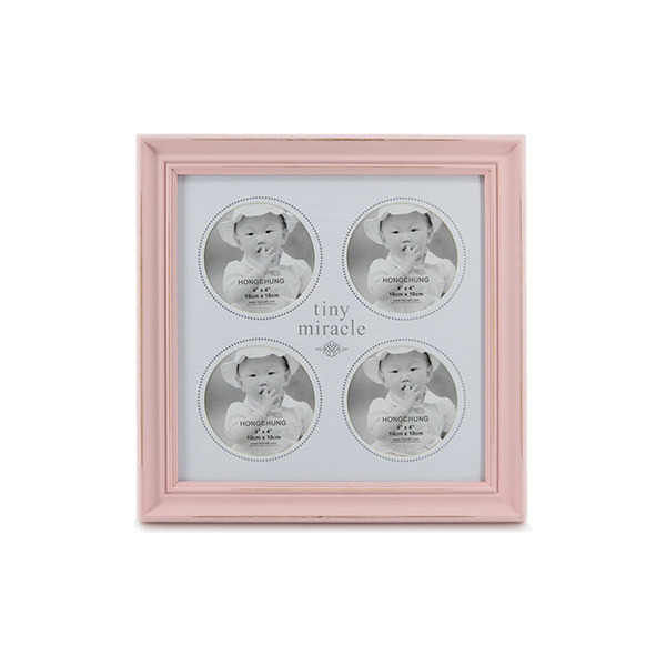 Muti-Opening Baby Wooden Photo Frame for Home Decoration