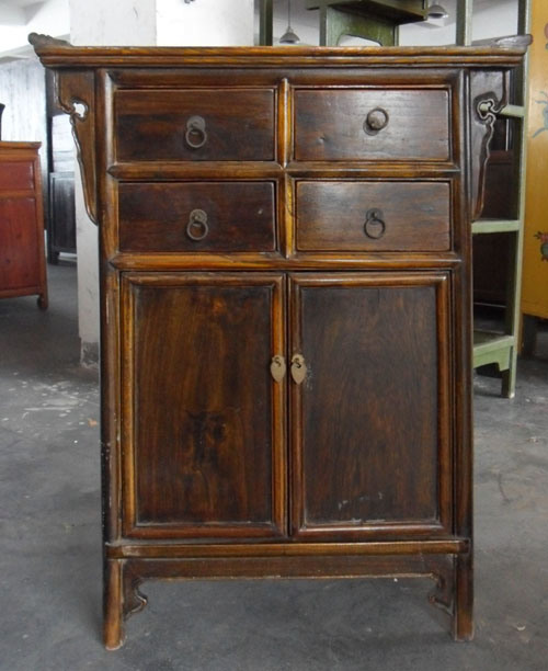 Chinese Antique Reproduction Wooden Cabinet
