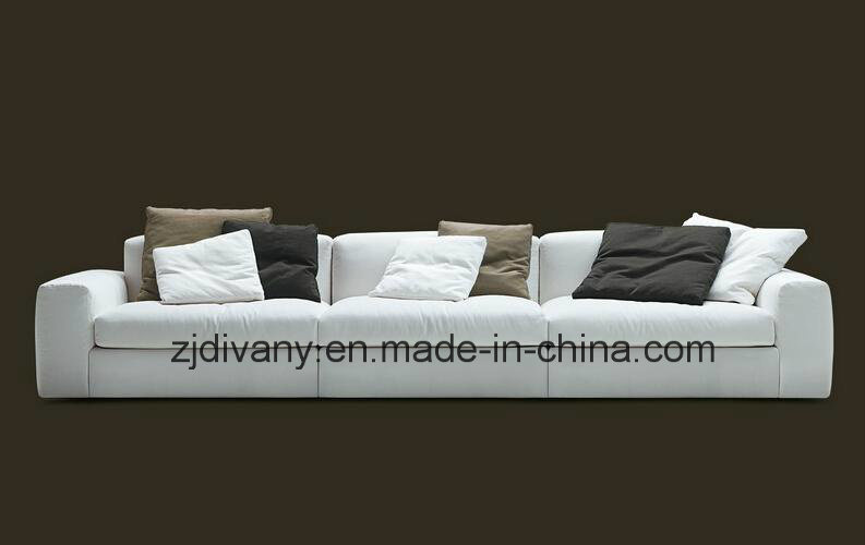 European Modern Fabric Leather Sofa (D-63-D)