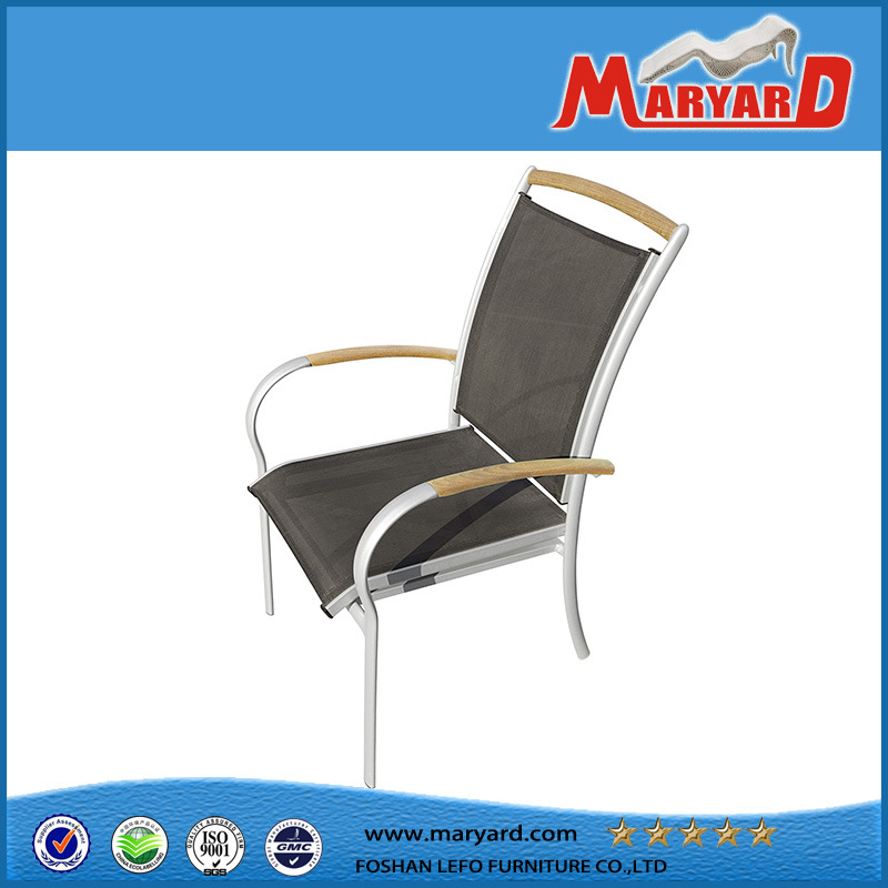Stackable Aluminium Metal Garden Leisure Chair